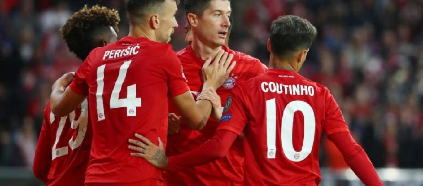 Μπάγερν Μονάχου-Ερυθρός Αστέρας 3-0: Δείτε τη βαθμολόγια στον όμιλο του Ολυμπιακού